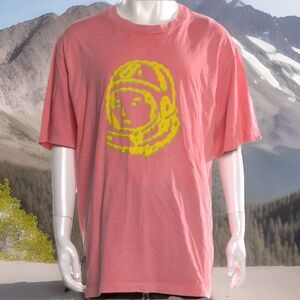 BIG & TALL Billionaire Boys Club Graphic Print TShirt Pink Size XXL GUC